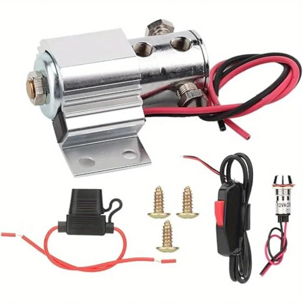 

Front Brake Line Lock Kit Roll Control Brake Lock for Brakes/Drag Race/Hill Holder, Silver/Black, car accessories