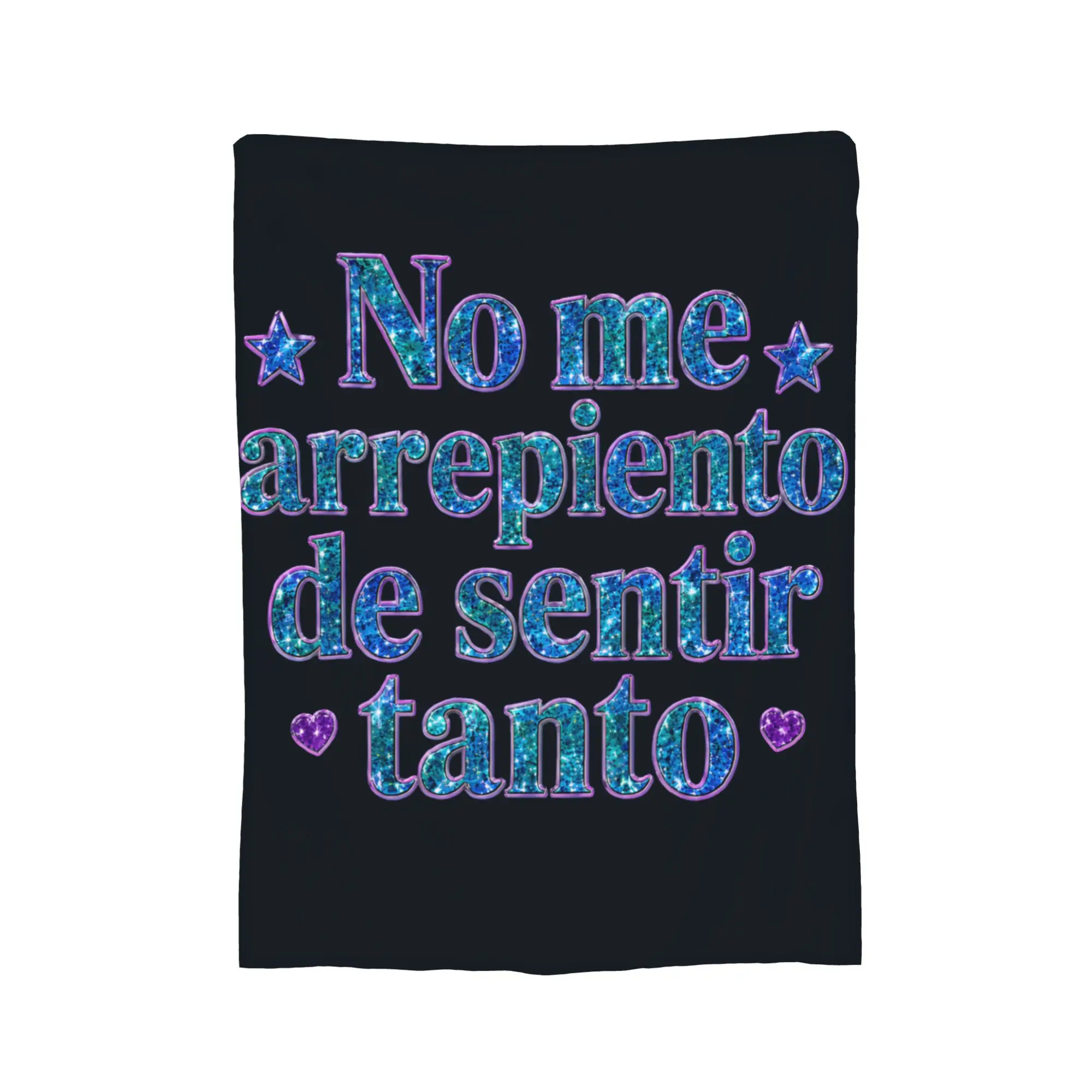 no me arrepiento de sentir tanto Blankets Karol G Flannel Awesome Soft Throw Blanket for Coverlet Autumn/Winter
