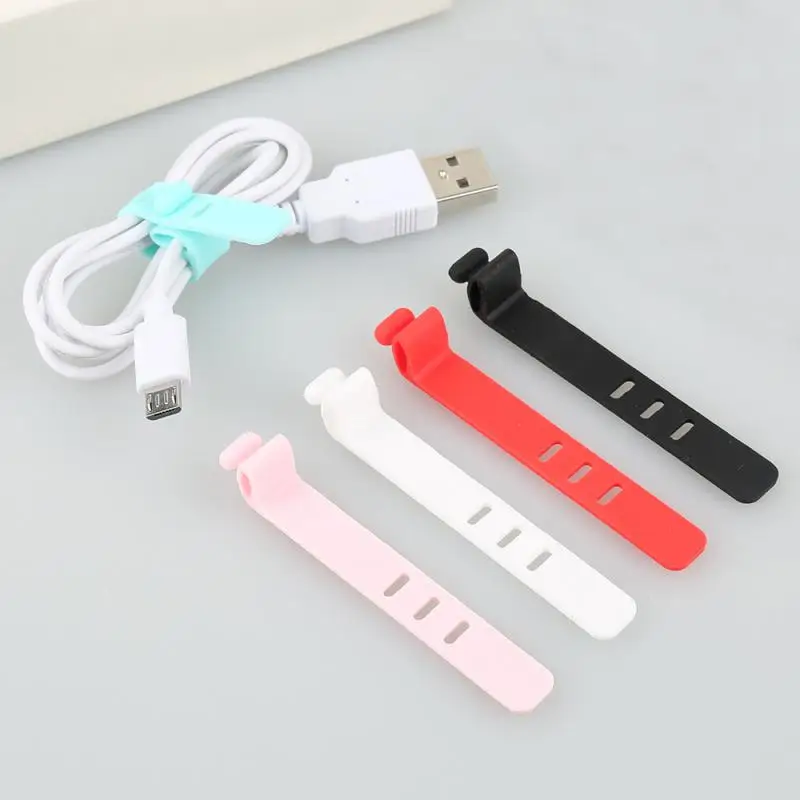 New Wire Winder Cable Holder Cable Organizer 14cm For Mouse Cord Earphone Aux USB Cable Management Wire Cable Protector