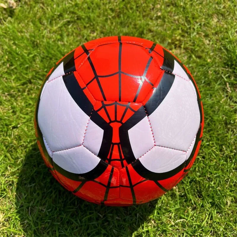 Marvels Movie Peripheral Superhero Cartoon PVC Football Ball Size 3/5 Campus Training Toy for Birthday Gift