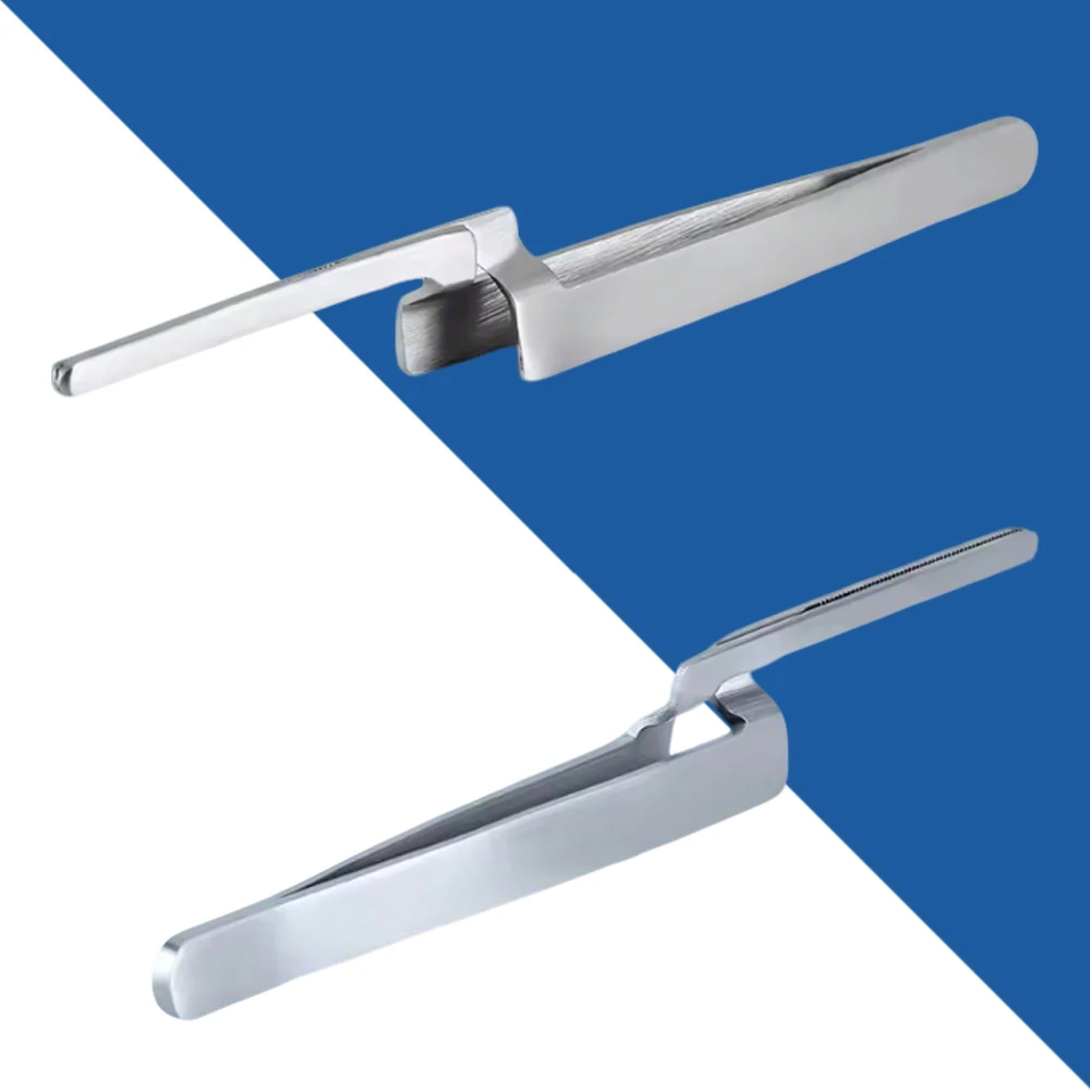 

Dental Occlusal Paper Tweezers Curved Bite Articulating Paper Plier Orthodontic Forceps for Teeth Care Dental Tools