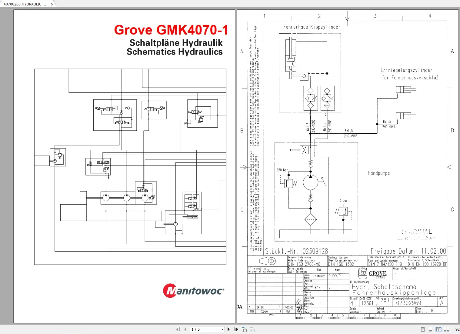 TruckEPC Grove GMK Cranes 37.3 GB PDF Parts Catalog, Schematics, Service Operation & Maintenance Manual DVD