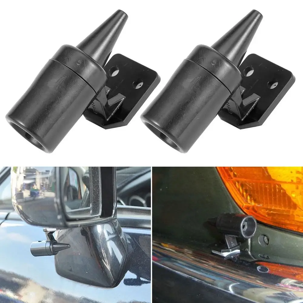 2/4Pcs Durable Portable Deer Repeller Mini Weather-Resistant Anti-collision Siren Animal Warn Whistles for Vehicle Field Drive