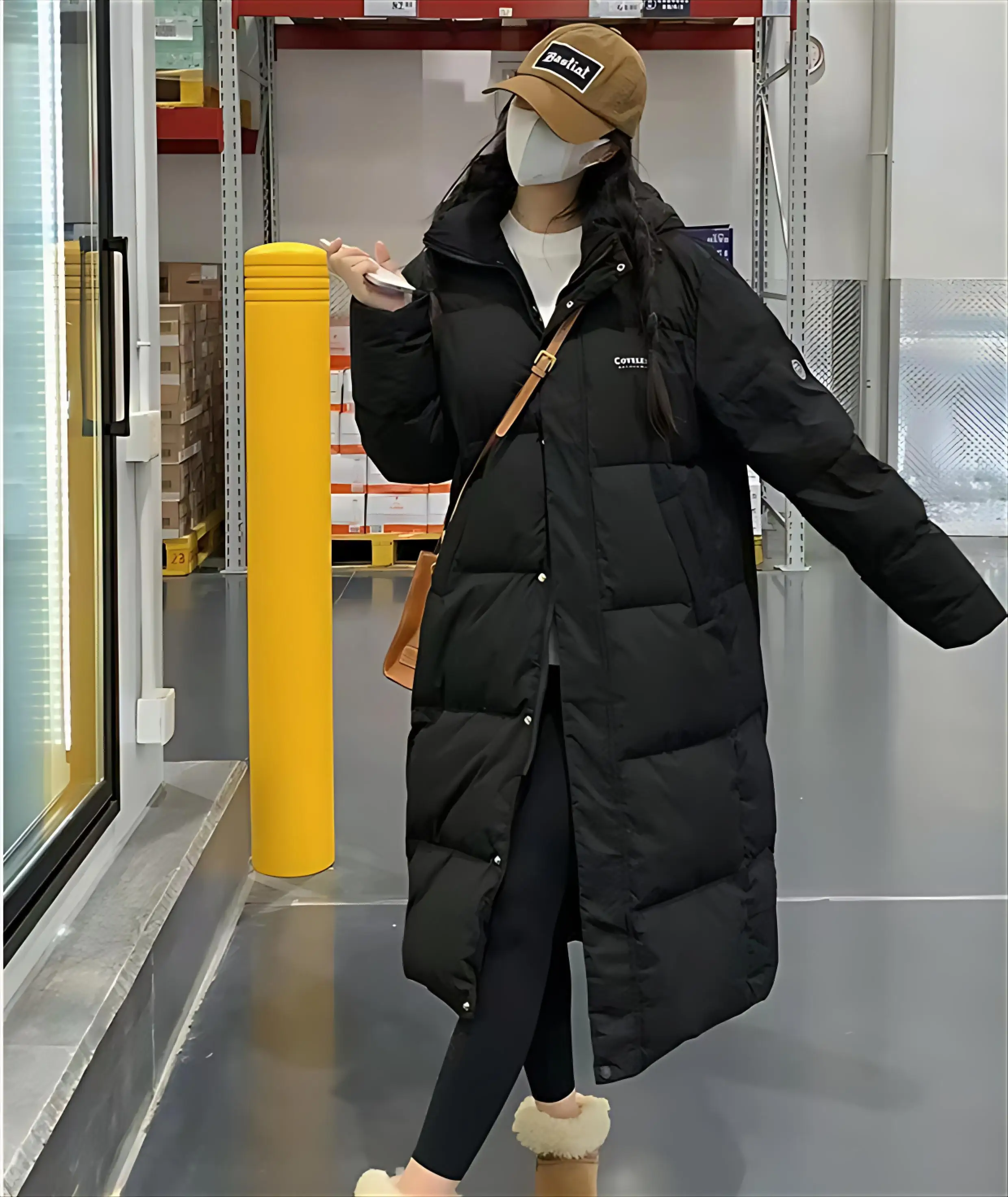 

Puffer Parkas Womens Snow Coat Girls Long Warm Thickening Padded Jacket Autumn Winter Office College School Outerwear Fashion GF