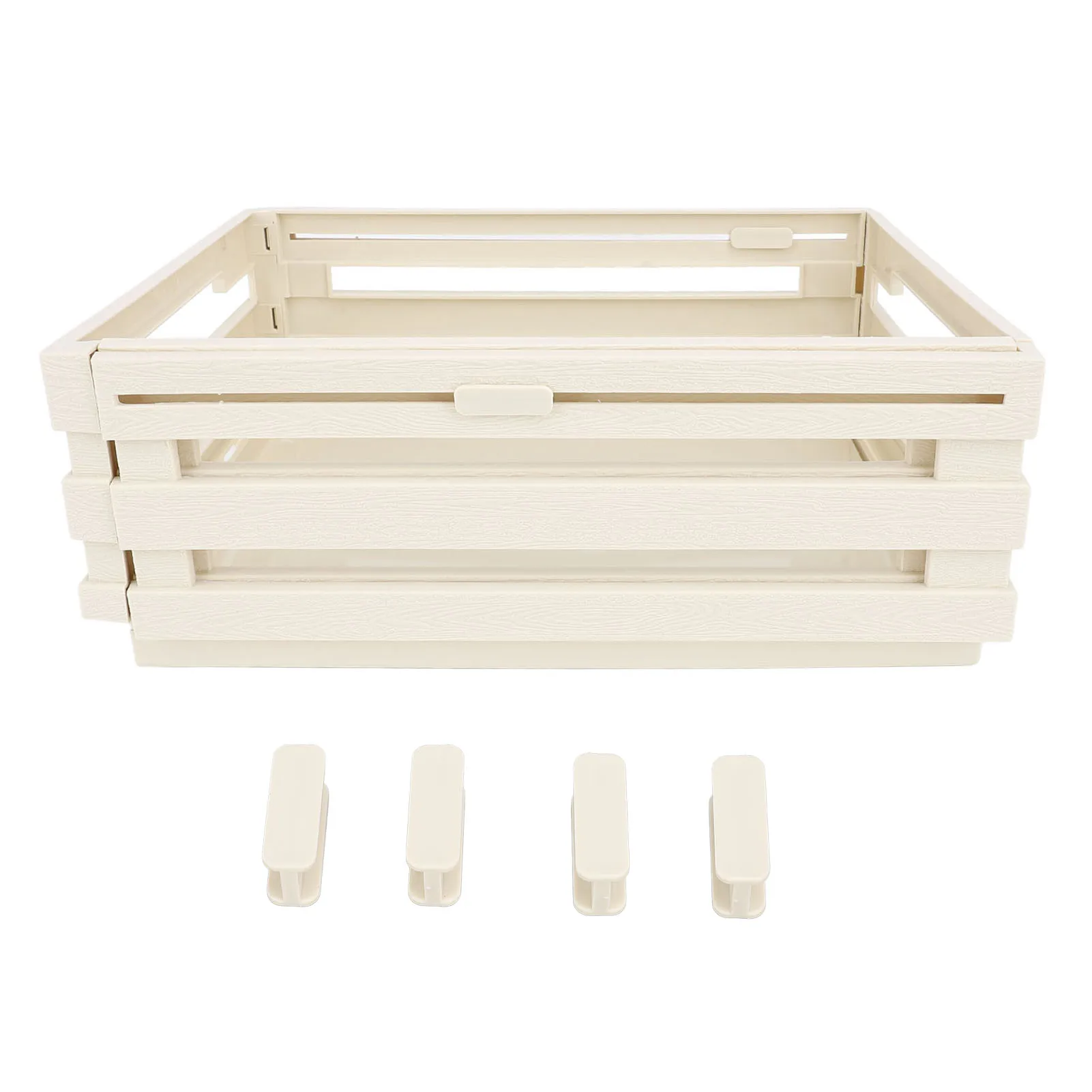 Intrekbare opbergdoos Stapelbaar Diversen Opbergbak Pantry Organizer Container Box Vervormingsbestendig voor slaapkamer