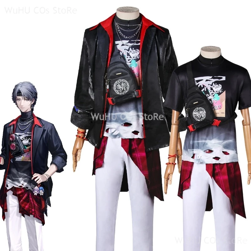 Game Holiday Party Path To Nowhere Managing Director Men Cosplay Costume Cos Uniform Hallowen Play Role Clothes Clothing