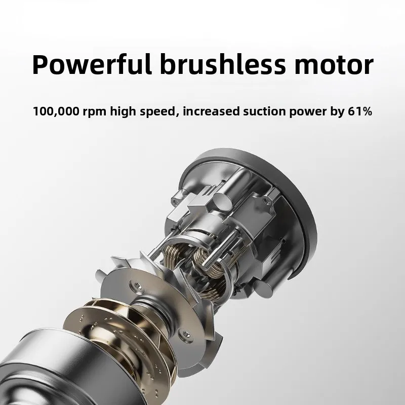 يحتوي المكنسة الكهربائية للسيارة Xiaomi Mijia بقوة 21 كيلو باسكال، مع 5 طبقات من الترشيح وكوب غبار سعة 150 مل لإزالة الغبار العميق