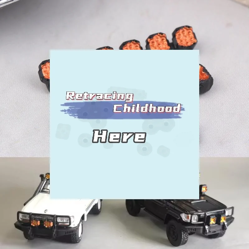 

Масштабная модель 1/64: Фонарь-прожектор «Четырехлистный клевер» для внедорожного пикапа, аксессуары для модификации, подарки - ИГРУШКА