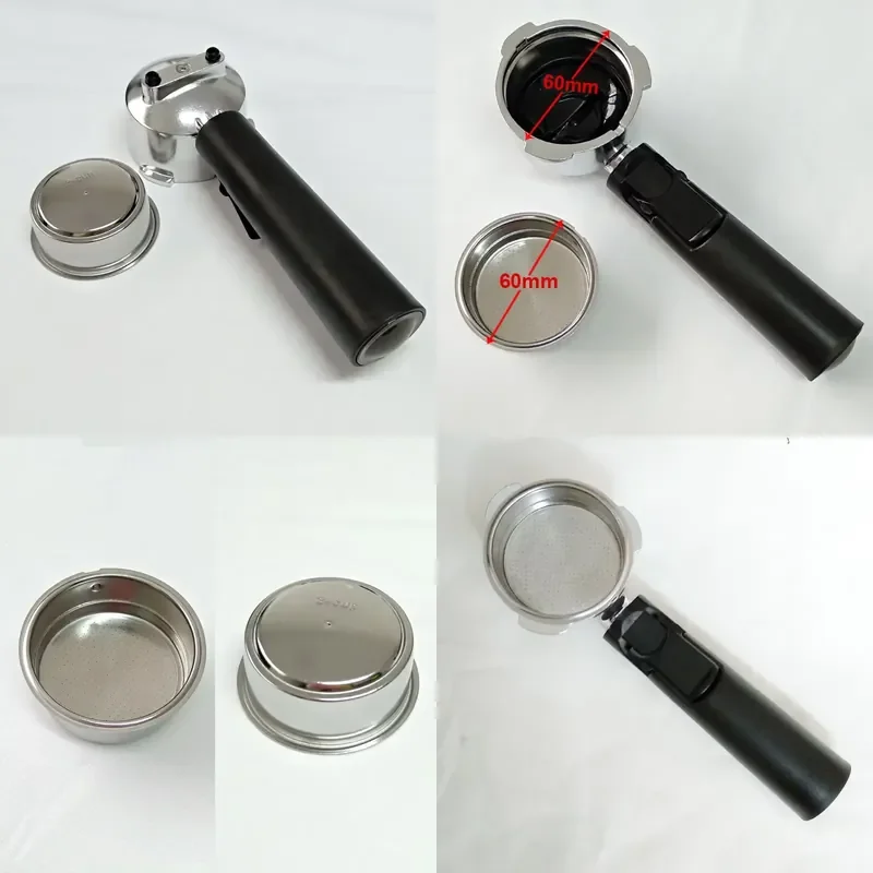 51Mm Italian coffee machine with pressure handle bracket accessories aluminum alloy coffee machine handle filter