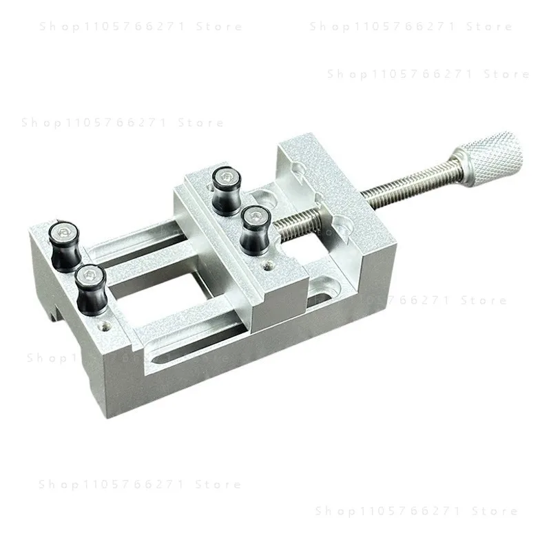 Small Precision Mini Vise Workbench Walnut Fixed Fixture Multifunctional Aluminum Alloy Vise Accessories Motherboard