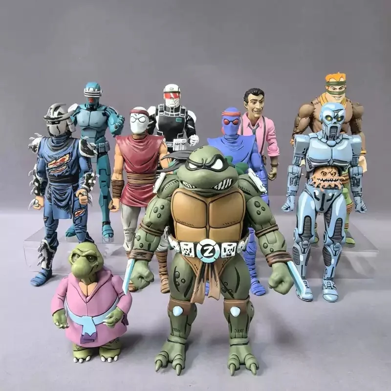 In Stock NECA Teenage Mutant Ninja Turtles Michelangelo 7-Inch Scale Articulated Action Figure Collectible Gift - view 2