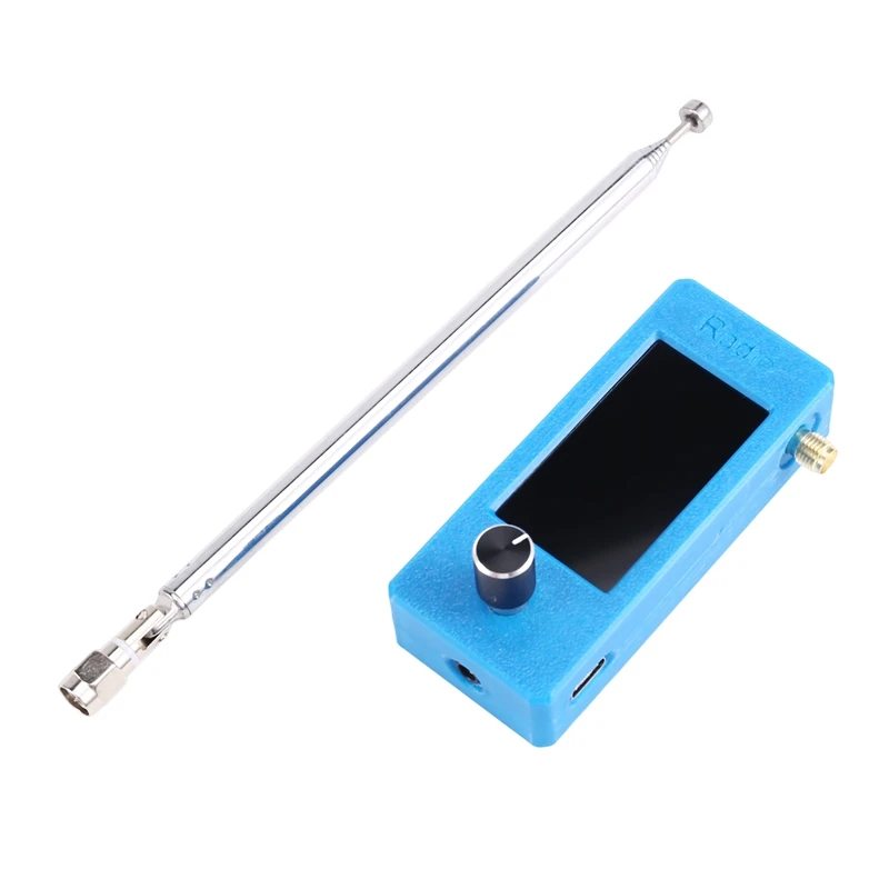 

B04C-SI4732 Full Band Radio 0.5-108Mhz High Sensitivity Full Band AM FM LSB USB Radio With Antenna 1.9Inch IPS Color Screen
