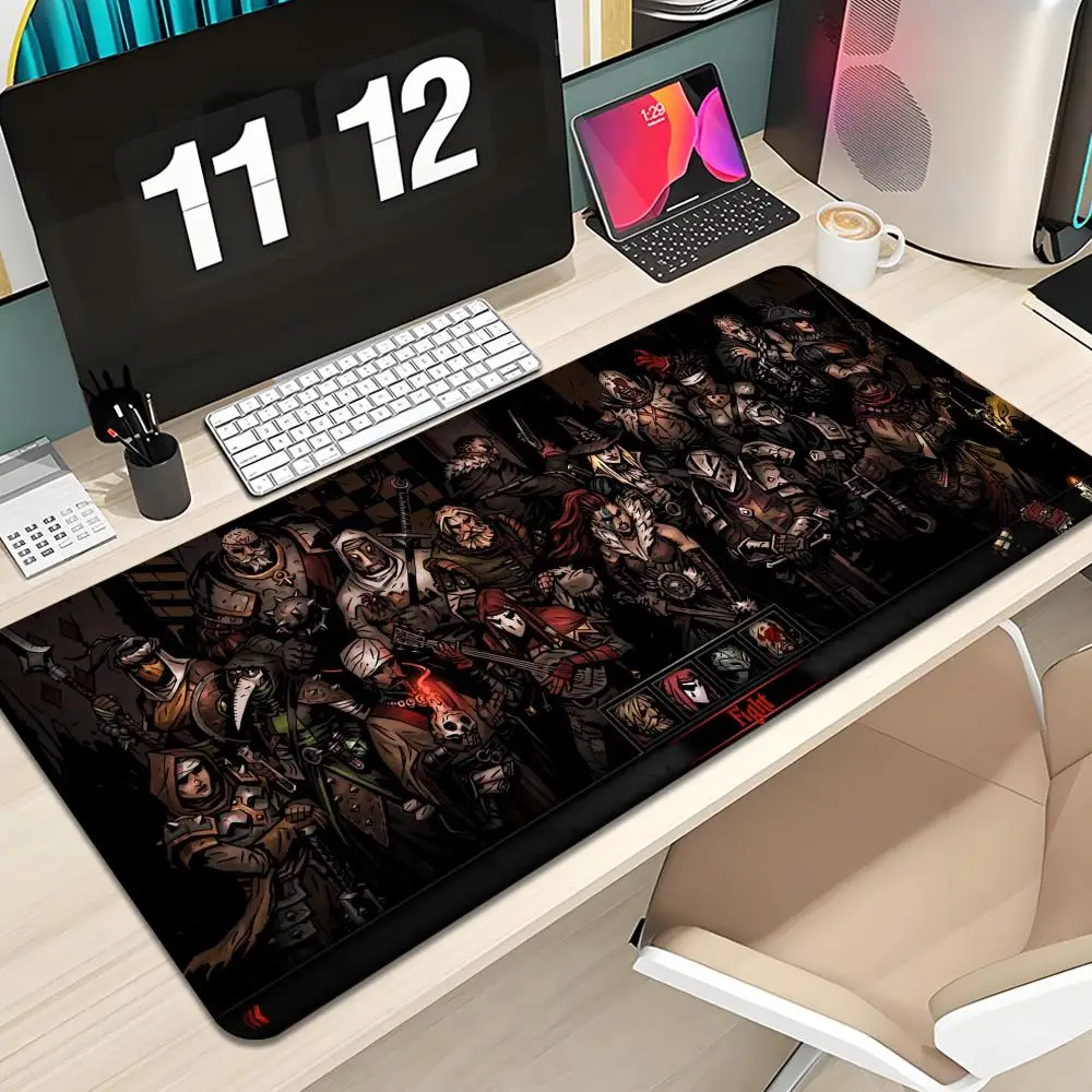 Anime Darkest Dungeon Mouse Pad Keyboard Mousepad large 1200X600 mm Desk Mat PC Gamer Office Carpet Home Table pad