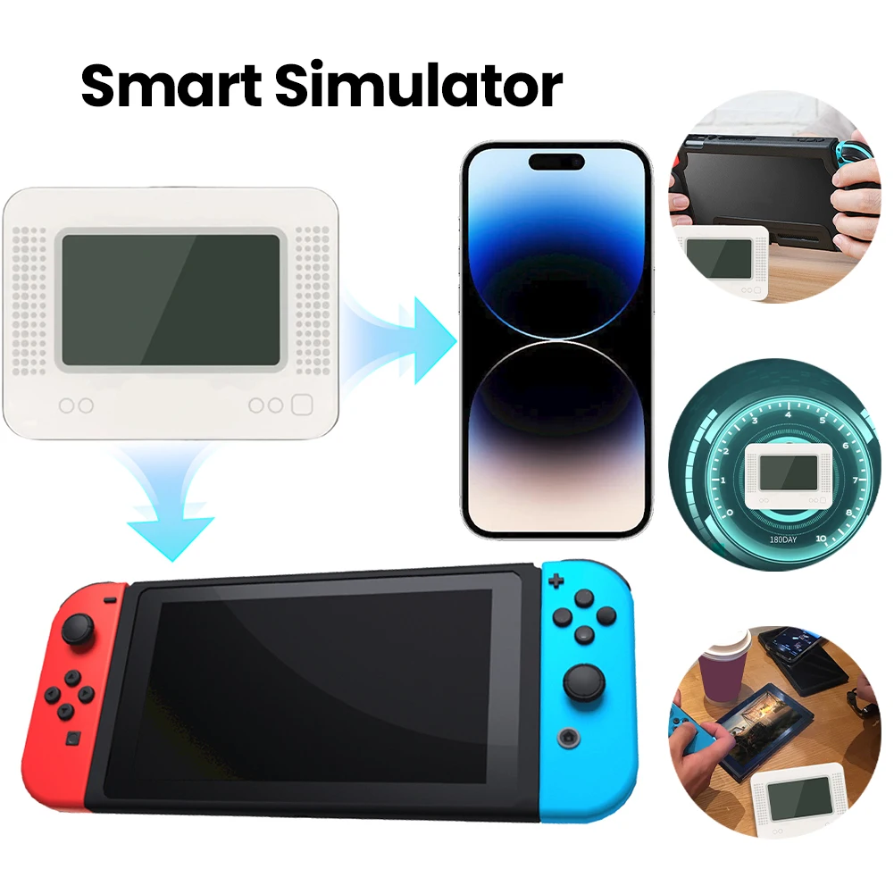 

Перезаряжаемый NFC-эмулятор карт Pixl Infinite, легкий интеллектуальный эмулятор Allmiibo, индукционный считыватель, аксессуары для игровых консолей