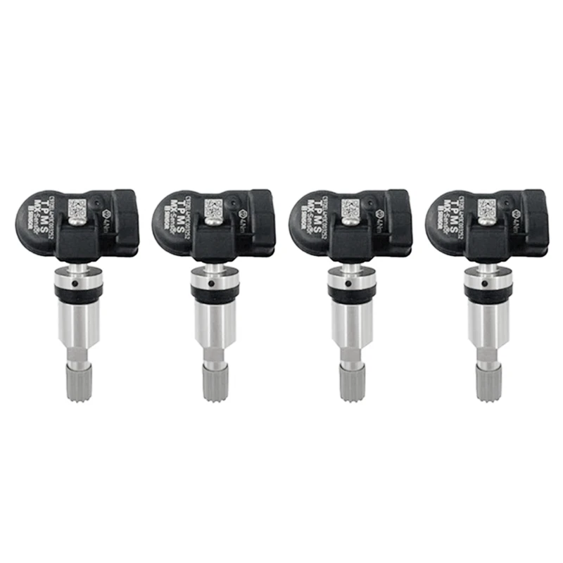 4 PCS Tire Pressure Sensor Fit For AUTEL Tire Pressure Monitoring System 433Mhz 315MHZ Sensor Universal 2 In 1