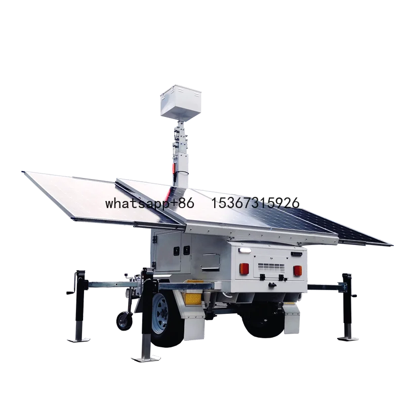 CCTV mobile Solar Trailer