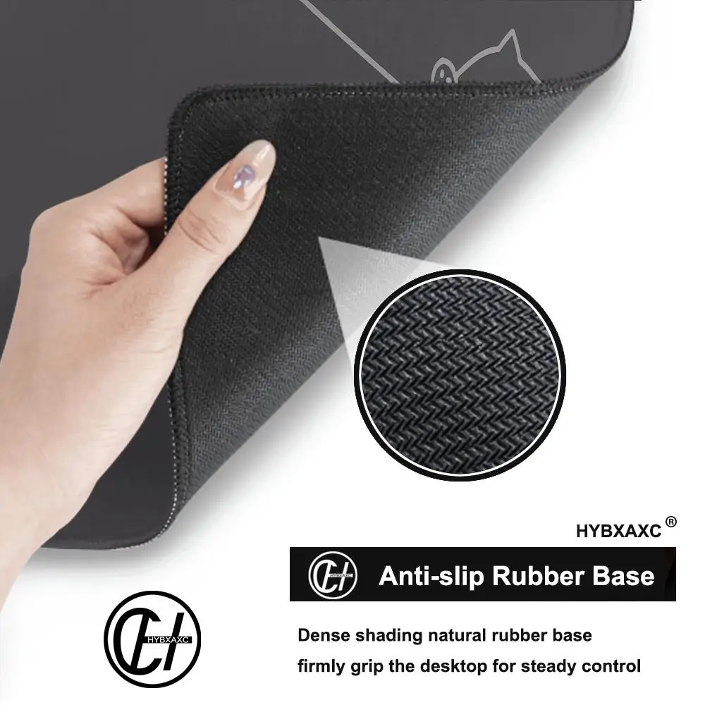 Tappetini da gioco per tastiera da scrivania Tappetino per mouse per gatti Kawaii Tappetino per scrivania per giocatori Desktops Tappetino per mouse da ufficio Accessori da gioco Tappeto per la casa