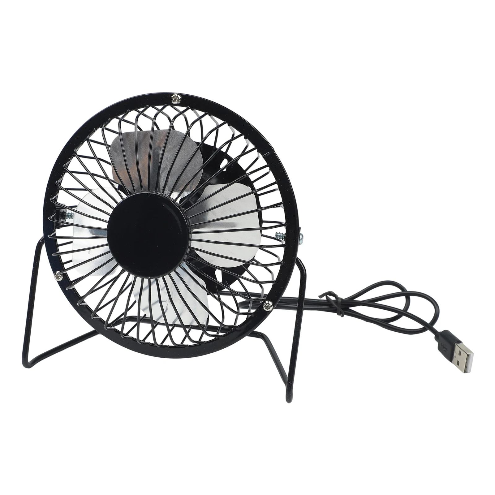 4 Inch Mini-Fan USB Desk Fan For Home Office And Outdoor Work With For 360 Degree Rotation And Support For Mobile Power Sources