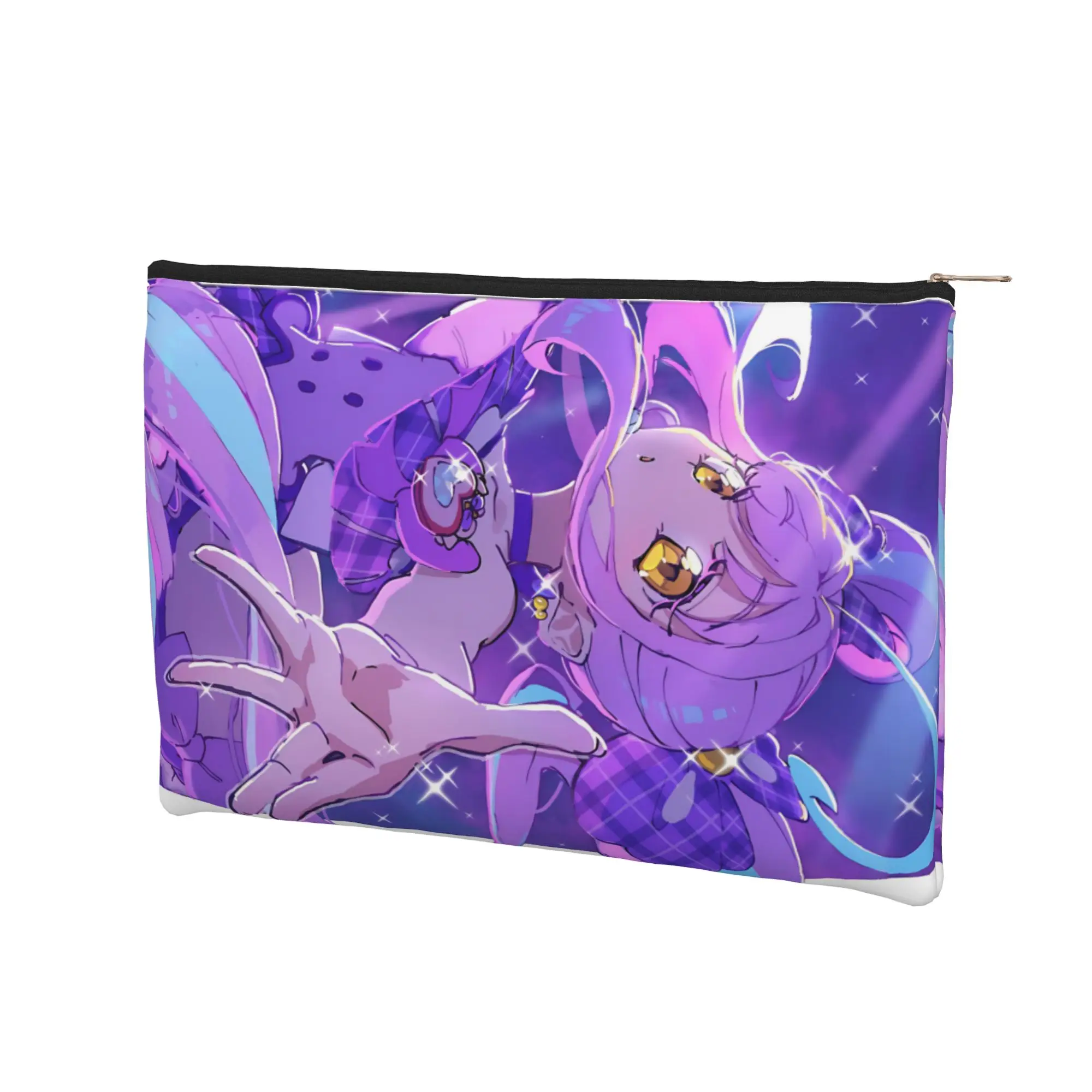 Foldable Cute pouch Pretty Cure Makeup Bag Anime Princess Toiletry Bag with Zipper Wash Bag