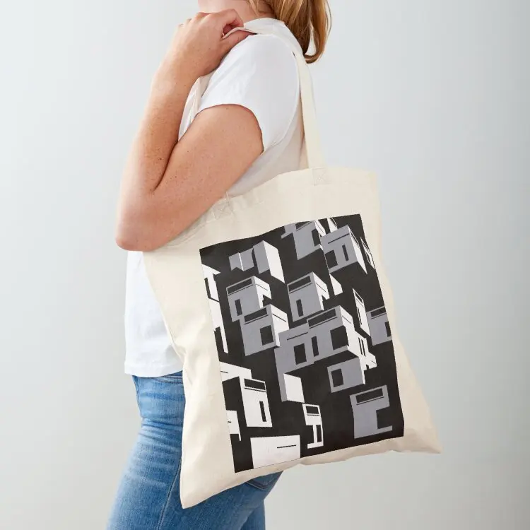 

Montreal's Brutalist Habitat 67 Tote Bag cute tote bag shopping trolley bag university shopper Women's shopper