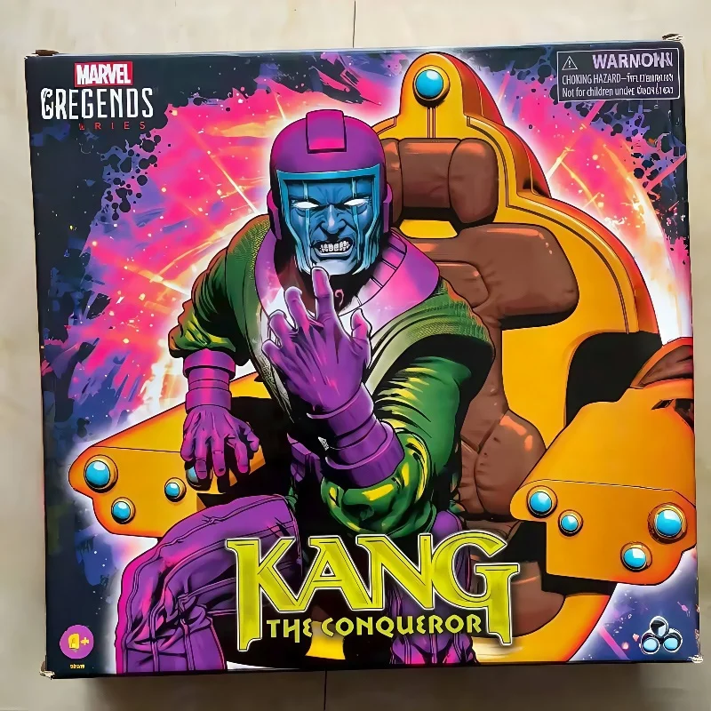 

In Stock Hasbro Legend of Marvel Comics Kang The Conqueror Action Figure Boys Collect Toy Deformation Robot Holiday Gift