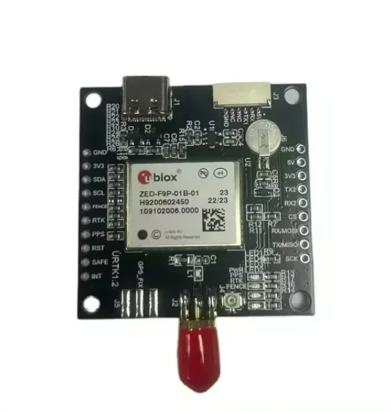 ublox gps module ZED-F9P ZED-F9P-01B-01 RTK InCase PIN GNSS/GPS receiver board with S MA and USB Drone Development Board