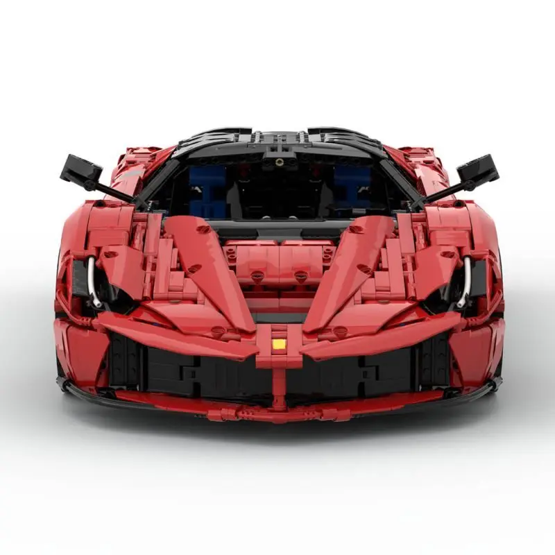 

Custom MOC-194680 Mid-engine, Mild Hybrid Sports Car 1/8 Scale (3636PCS)