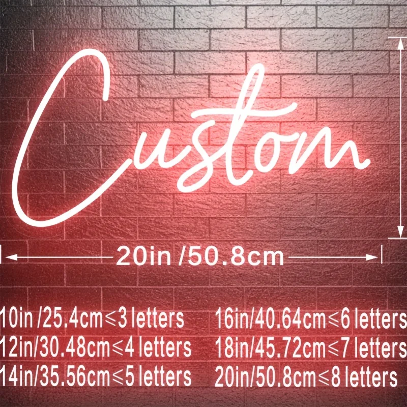 Custom Neon Sign Led Light for Kids Name Custom SignsTeenage Gift Led Neon Sign for Wall Decor Bedroom Decor Personalized ﻿