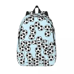 Cute Soccer Balls Backpack for Preschool Kindergarten School Student Football Soccer Lovers Bookbag Boy Girl Kids Daypack Gift