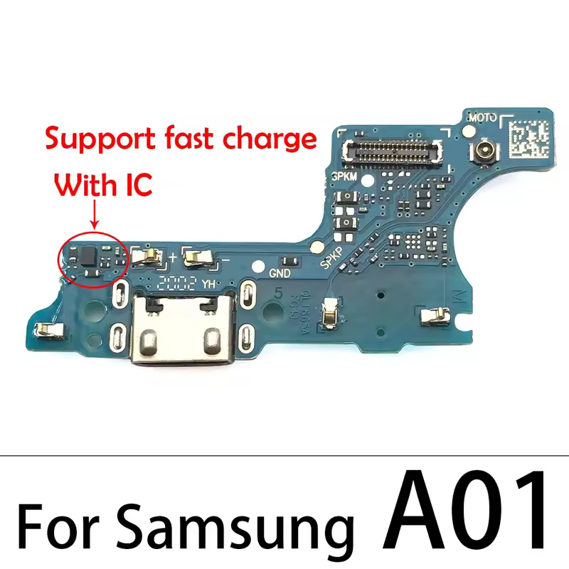 USB Charger Charging Port For Samsung A71 A70 A51 A50 A41 A40 A31 A30 A21S A20 A60 A10 Dock Connector Microphone Board - Image 14