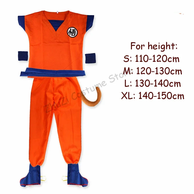 Animal Cosplay Suit Sun Wukong Fancy Suit Cloths Set pokemon pinata Pants Belt Tail Wig Adult Kids Children's Day UY5446