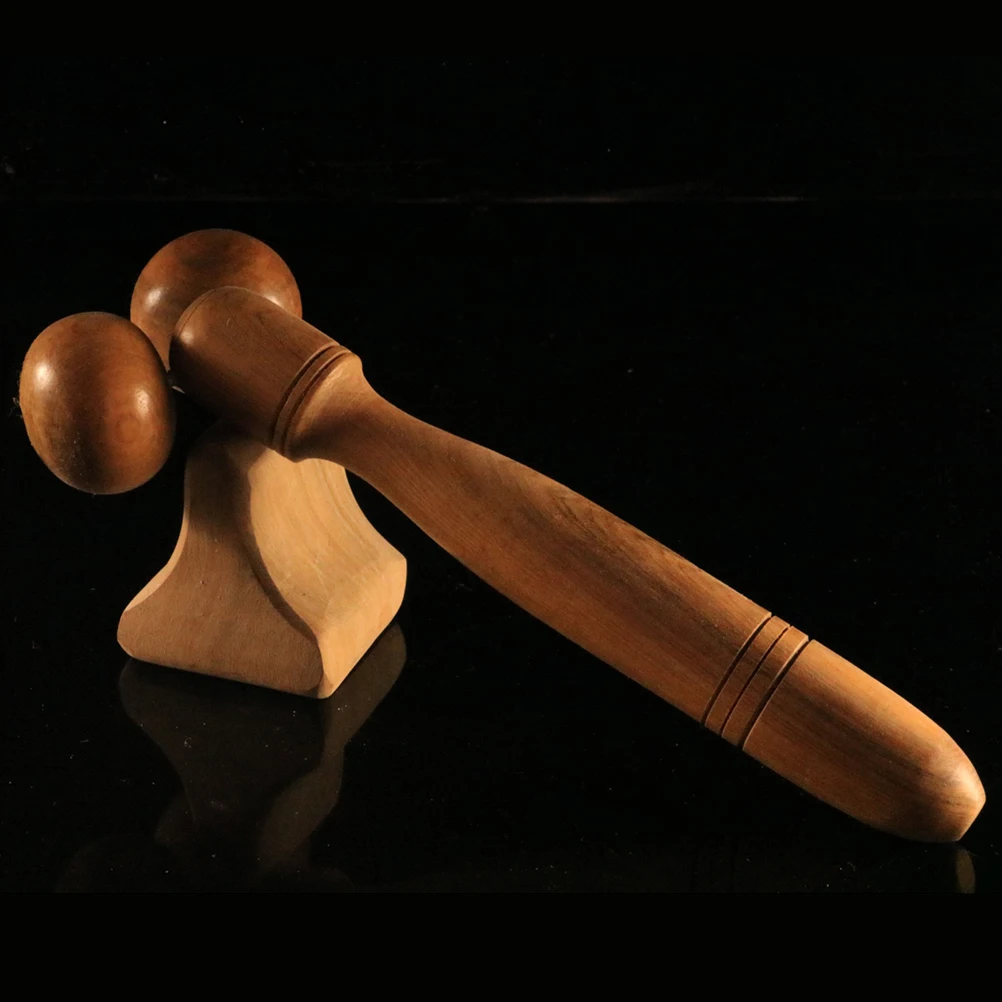 

Wooden Massage Roller Full Body Massager Durable Promote Circulation Relief Yoga Rod Arm Head Neck Shoulder Calves Thighs Wheel