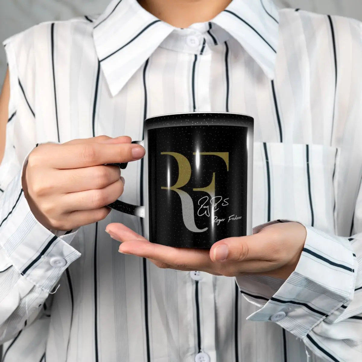 Roger Federer Mug Funny Ceramic Coffee Cups Tea Mugs Milk Cup Drinkware Gift for Friends