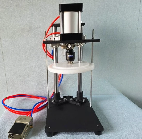Plastic Bucket Lid Pressing Machine Bucket Sealer Machine Lid Closing Machine for Plastic Aluminum Buckets and Barrels