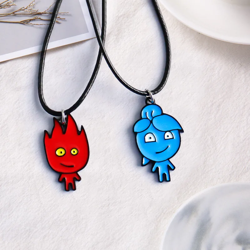 Classic Game Same Necklace Cute Exquisite Cartoon Enamel Pendant for Boys Girl Game Lovers Collection Jewelry