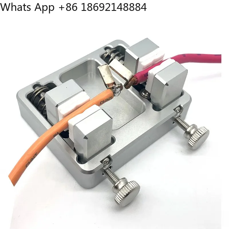 Welding Table for PCB Electronic Circuit Board Wiring Fixture with  Wire Clips and Soldering Wire for DIY Wiring