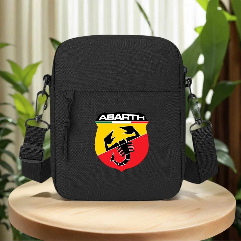 Scorpion shield flag Italian car Men Crossbody Bag Single Shoulder Women Cartoon Anime Film Printing Design Unisex