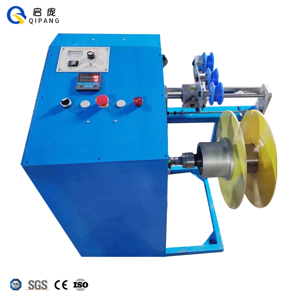 Wire and Cable Coiling Machine With Coiling Head for Cable Packing and Coiling Side Plate Coiler Recoiling Head