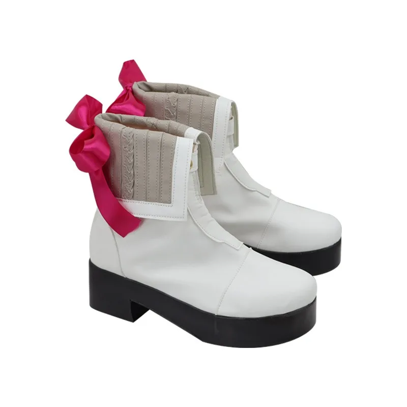 لعبة هونكاي إمباكت 3 تيريزا كوسبلاي أحذية PU أحذية من الجلد إكسسوارات أنيمي الدعائم أحذية الهالوين مصنوعة حسب الطلب