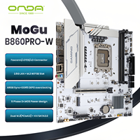 ONDA MoGu B860 LGA1851 ARGB Sync Motherboard Support Intel Core Ultra (2nd Gen) 265KF/245K,2x M.2,PCIe5.0 X16,2.5G LAN+WiFi Slot