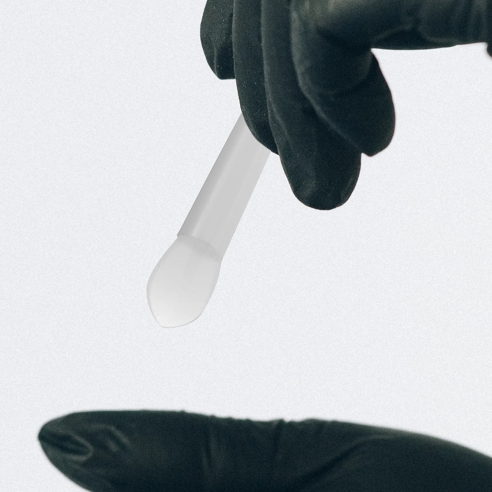 1 Juego de cepillo aplicador de lápiz labial de silicona, cepillo de lápiz labial portátil blanco, herramienta de maquillaje para máscara de labios precisa, viaje profesional