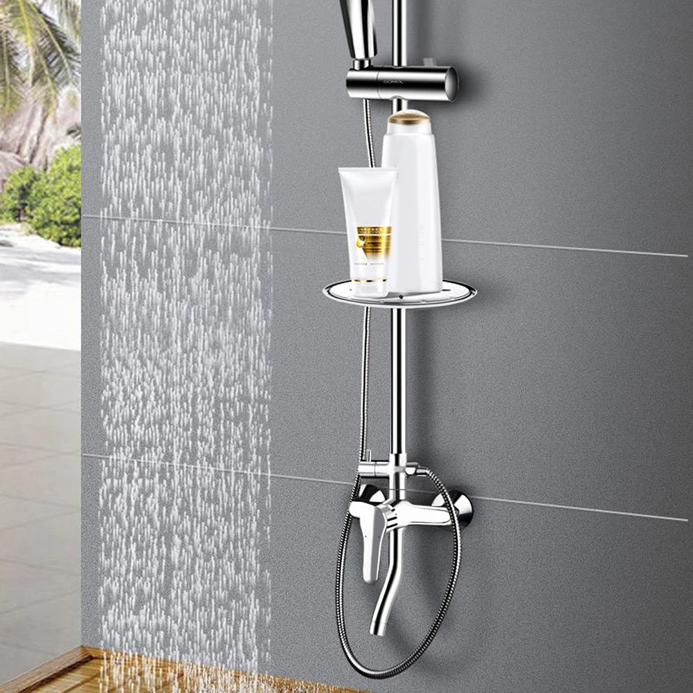 Diversion Valve Tap Chrome Faucet T Adapter Anti-scratch Shower Head Diverter Valve Corrosion  for Handheld Showerhead