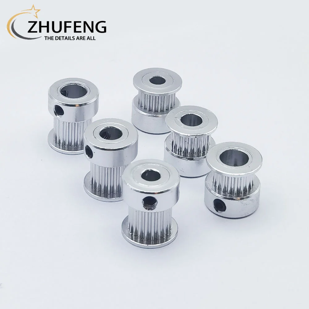 3D Printer Parts 2GT Timing Pulley 20 Tooth Teeth Bore 3/ 3.17/4/5/6/6.35/8mm Synchronous Wheels Width 6/9/10/15mm Belt