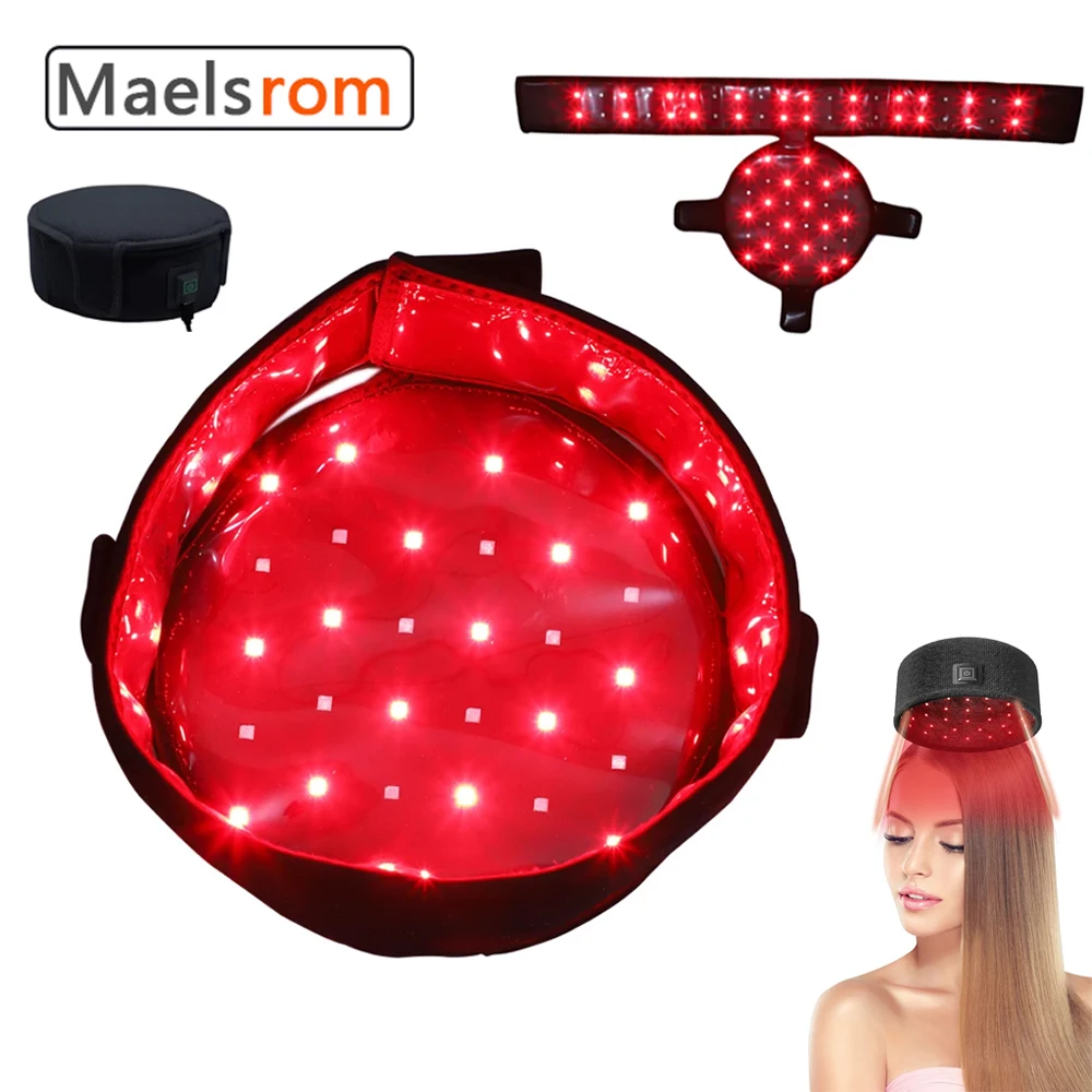 

Red Light Therapy Massage Cap With 70 LED Beads For Regenerating Hair Professional Treatment For Hair Loss Growth Repair Dryhair