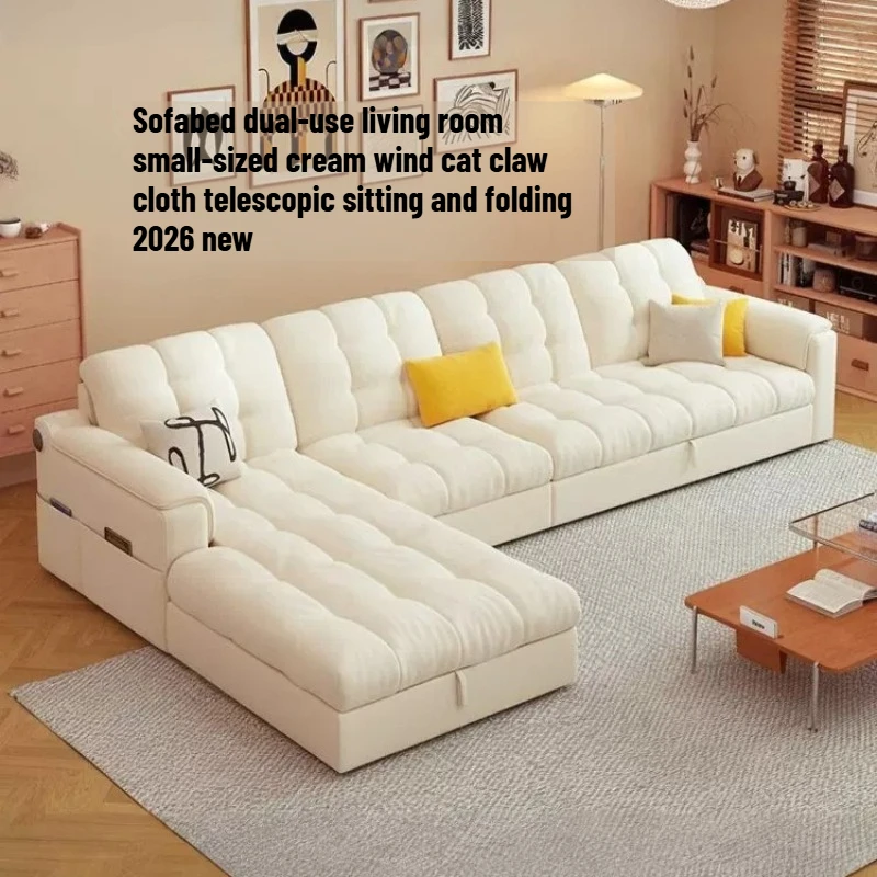 Nordic Foldable Couch Leather Storage Comfortable Big Couch Hotel Luxury Accent Muebles Para El Hogar Furniture Clearance