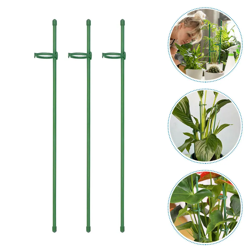 

12Sets Stable Plant Supports for Small Potted Plants Gardening Supplies Plant Support Stakes Flower Support Stakes