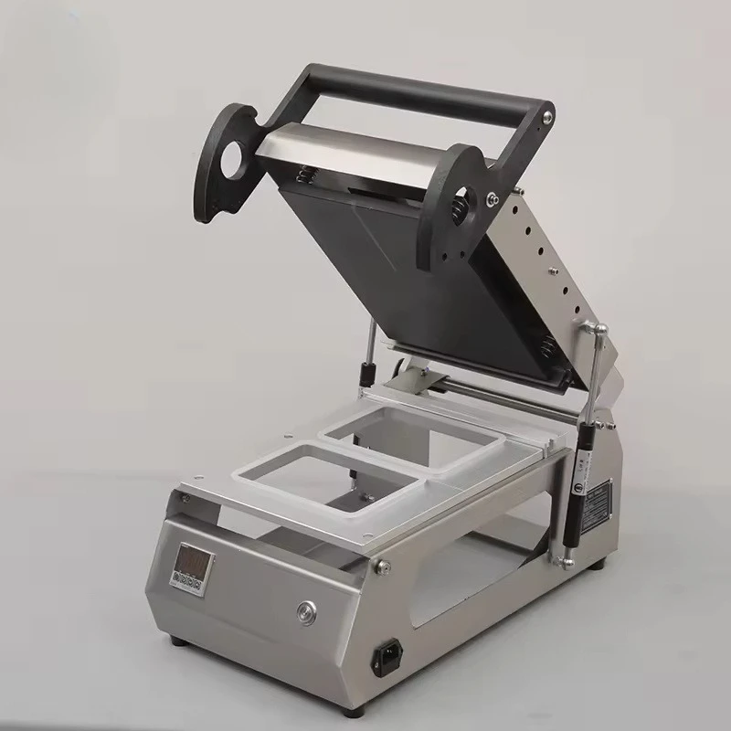

Direct manual tray sealing machine Food container sealing machine