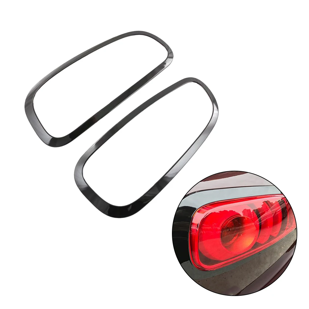 미니 클럽맨 F54 2022용 부품 테일 라이트 프레임 커버 장식용 후미등 스티커 ABS 고품질