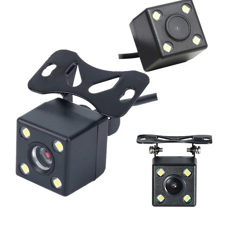 

Refit Car Rear View 4 IR Camera Night Vision Reversing Auto Parking Monitor CCD Waterproof 170 Degree HD Video Backup Camera