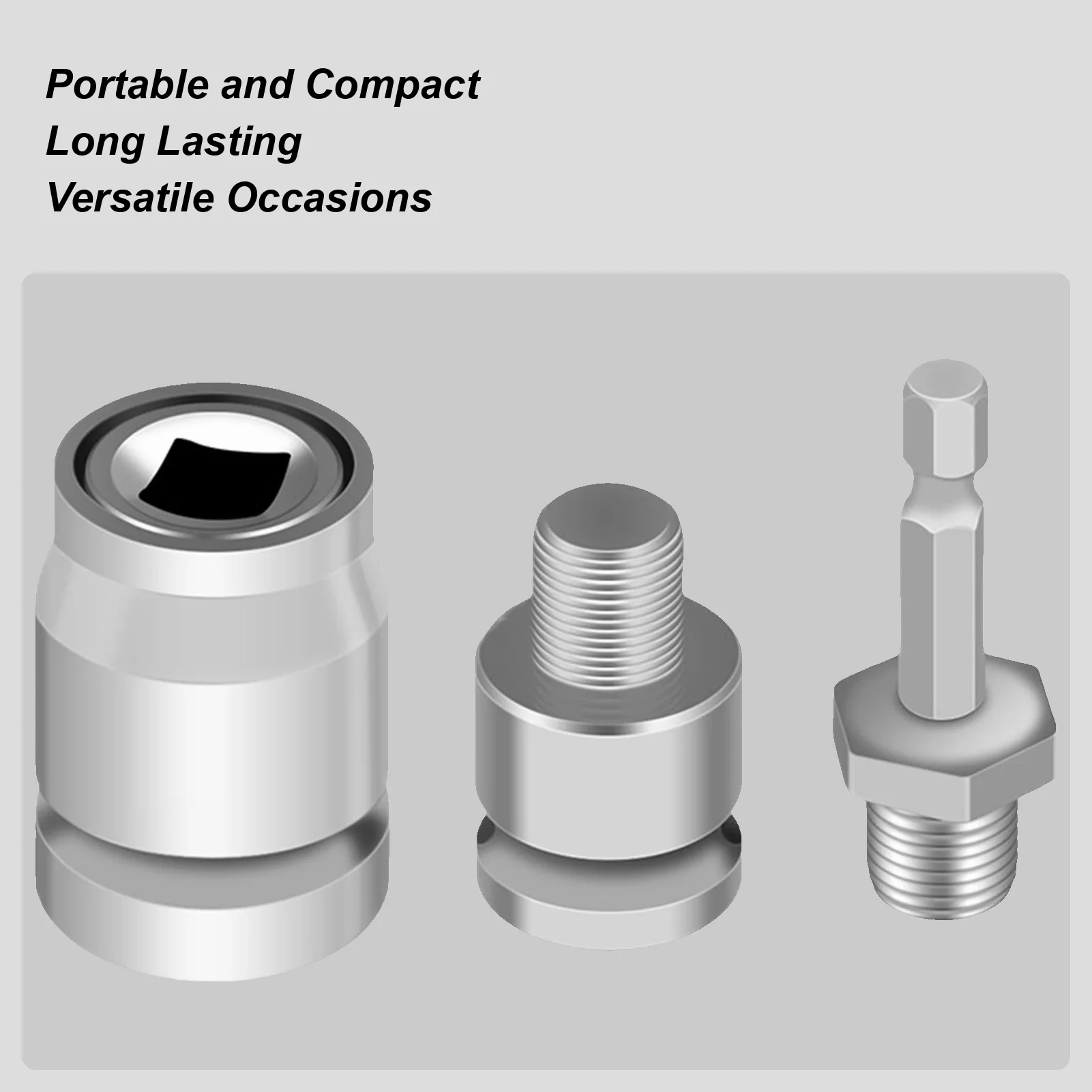 

Drill Chuck Adapter Quick Releasing Adapter Converters Professional Power Tools Replacement For Drilling Tasks Industrial